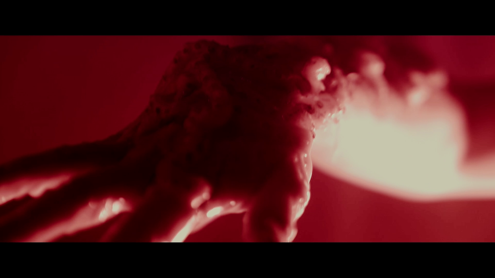 Nathan Head doubling as The Mogern's forearm in the original ending